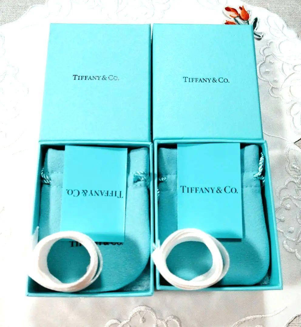 Tiffany ティファニー 空箱 巾着袋 保存袋 ケアカード リボン 空き箱