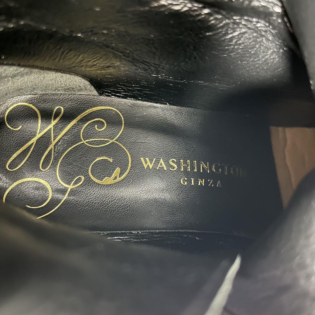 【新品】銀座ワシントン ロングブーツ WASHINTON ロングブーツ レザー