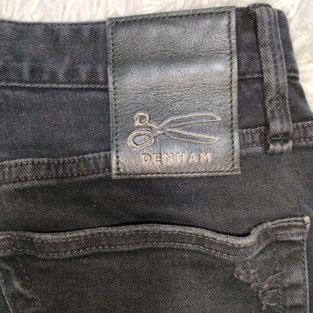 デンハム　DENHAM　RAZOR　カンディアーニ　ダメージ　ブラック　W28
