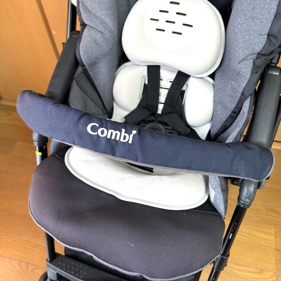 【美品】コンビ スゴカルα 4キャス compact　エッグショック HU