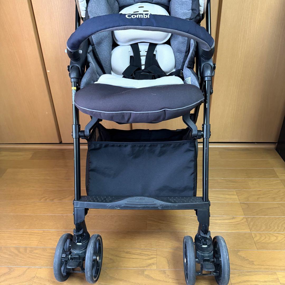 【美品】コンビ スゴカルα 4キャス compact　エッグショック HU