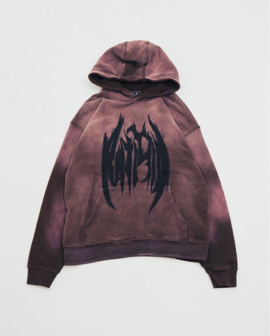 PIGMENT LOGO HOODIE - PURPLE パープル 新品未使用