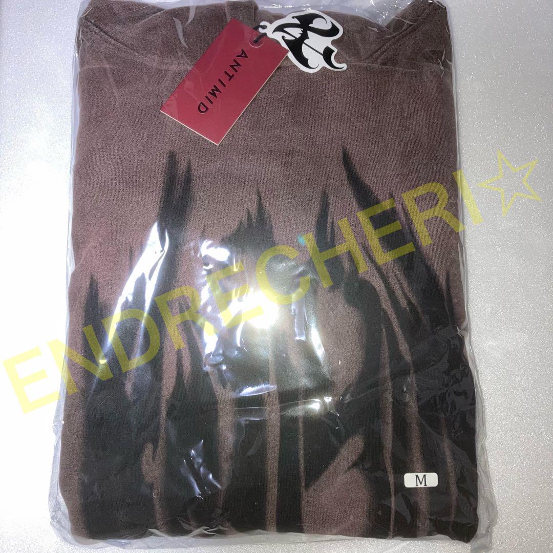 PIGMENT LOGO HOODIE - PURPLE パープル 新品未使用