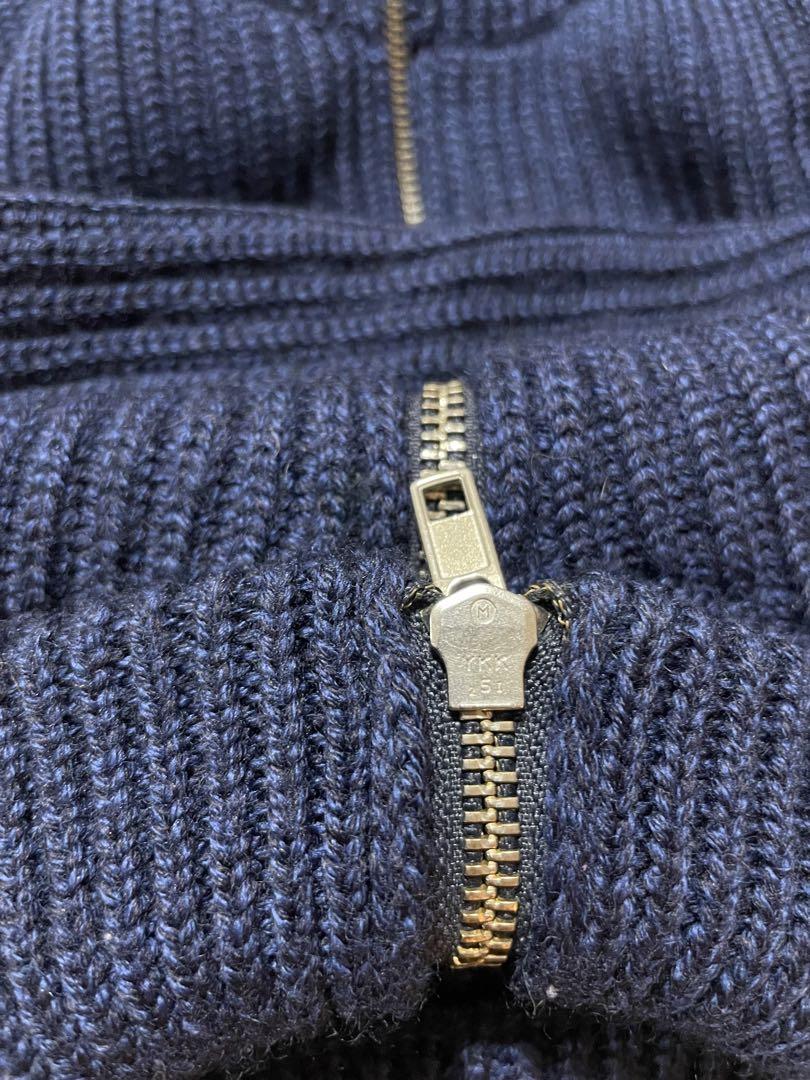 【希少】美品　ここのえ期　マルジェラ　ドライバーズニット　ネイビー