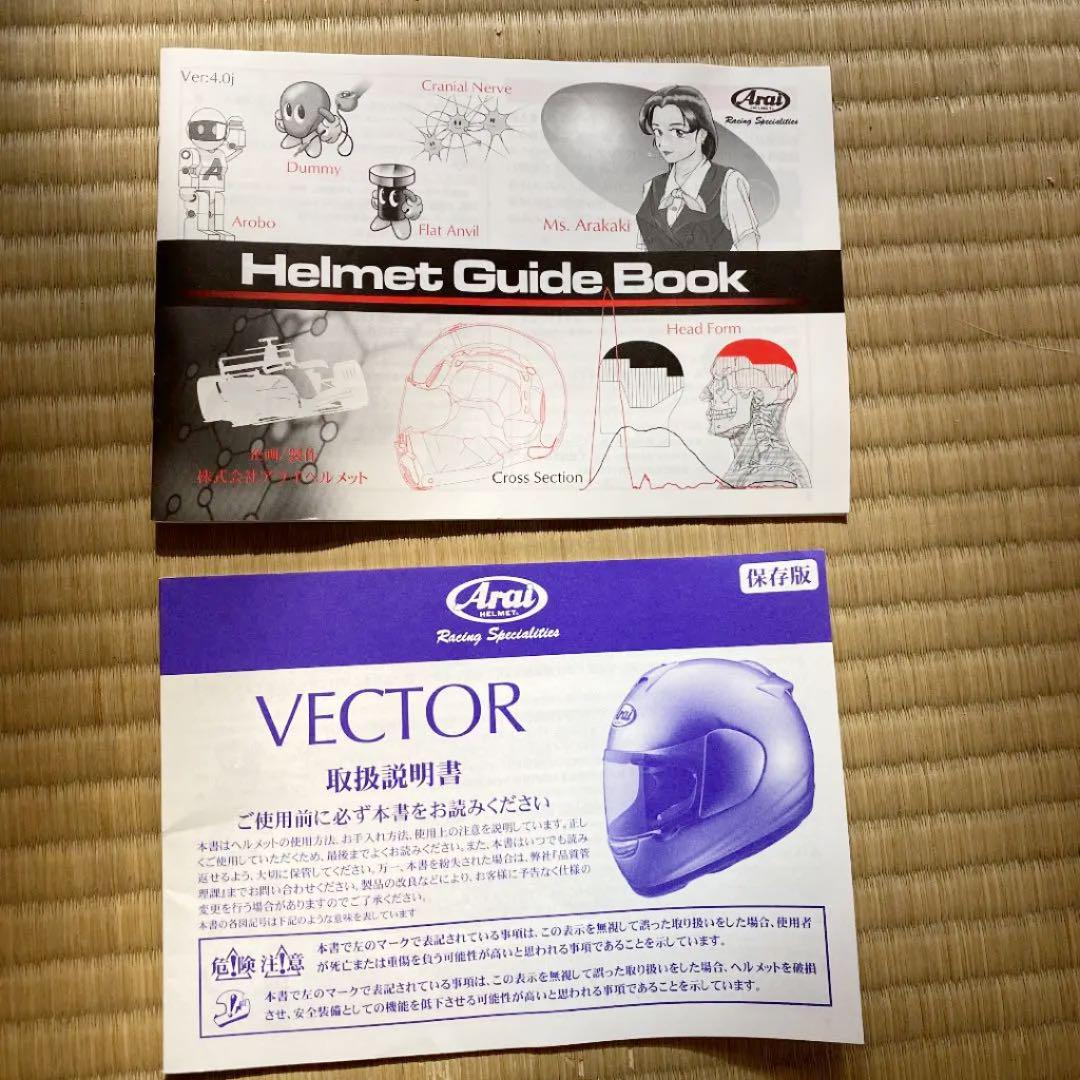 人気SALEお買い得 美品 ARAI VECTOR フルフェイスヘルメット k5fVq-m99711428100 通販お得