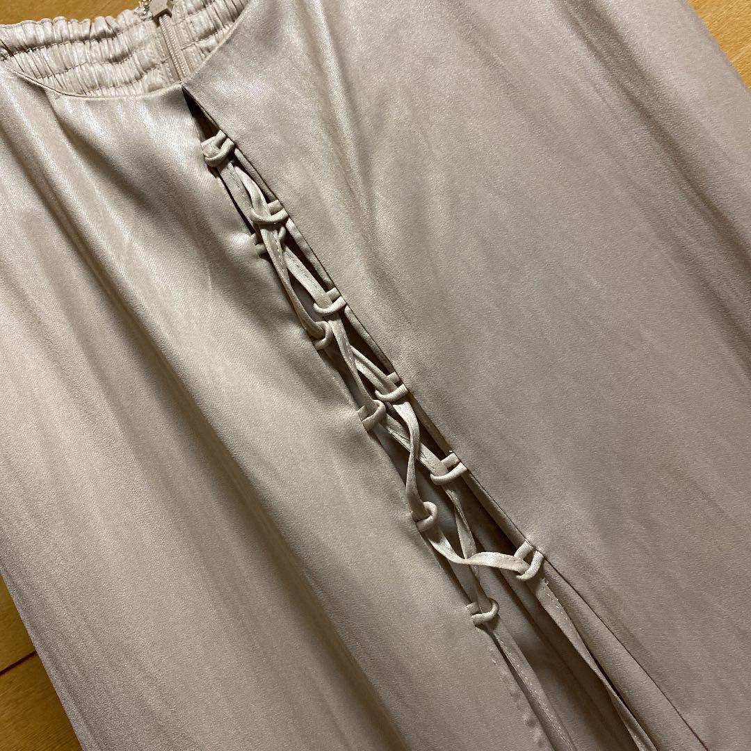 AMERI LACE UP JUMPER SKIRT M isCPZ-m99711943465 新品未使用 得価爆買い