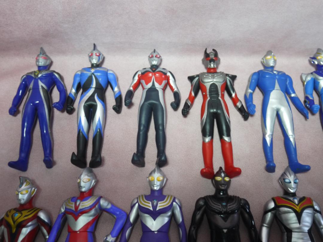 ウルトラヒーローシリーズ800サイズ新金型ソフビ38体セット