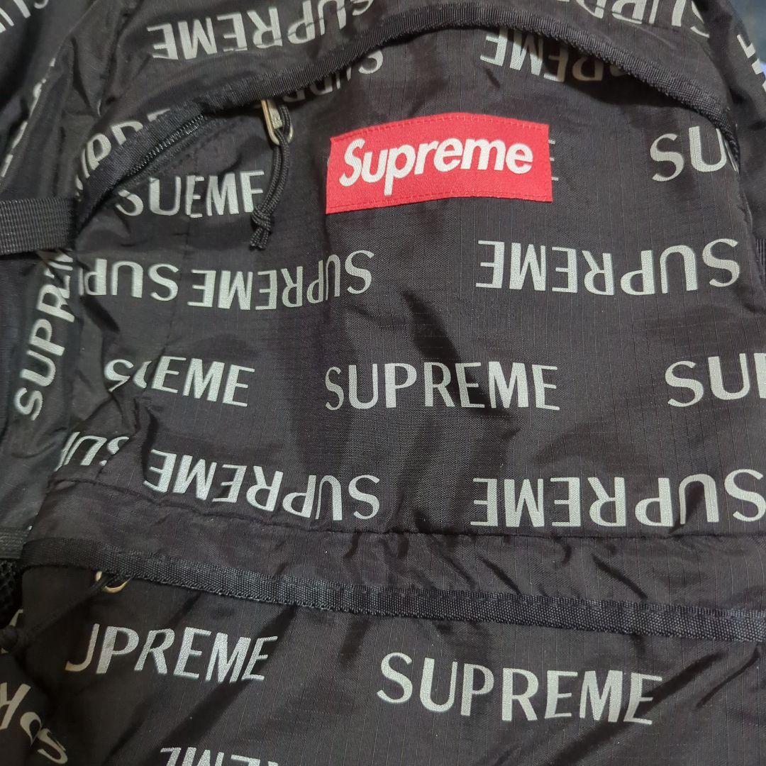 Supreme　Backpackカラーブラック