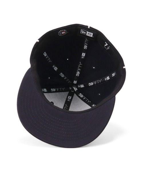 NEW ERA 59FIFTY ヤンキース ネイビーパイピング 7 3/8レトロ