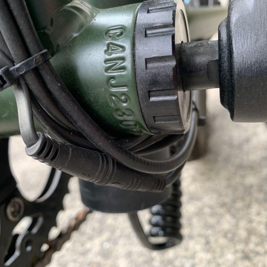 電動アシスト折りたたみ自転車 20インチ