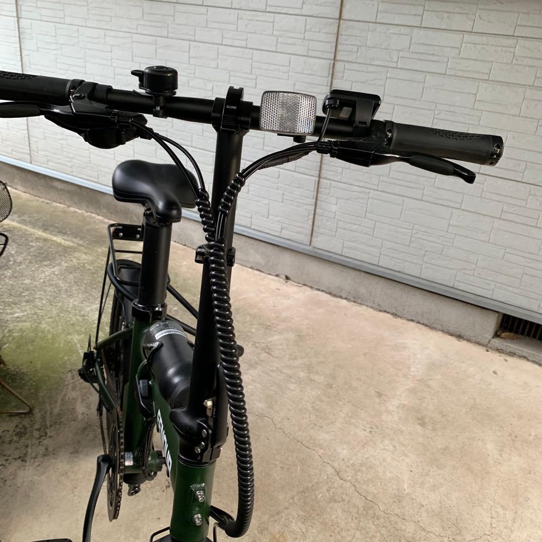 電動アシスト折りたたみ自転車 20インチ