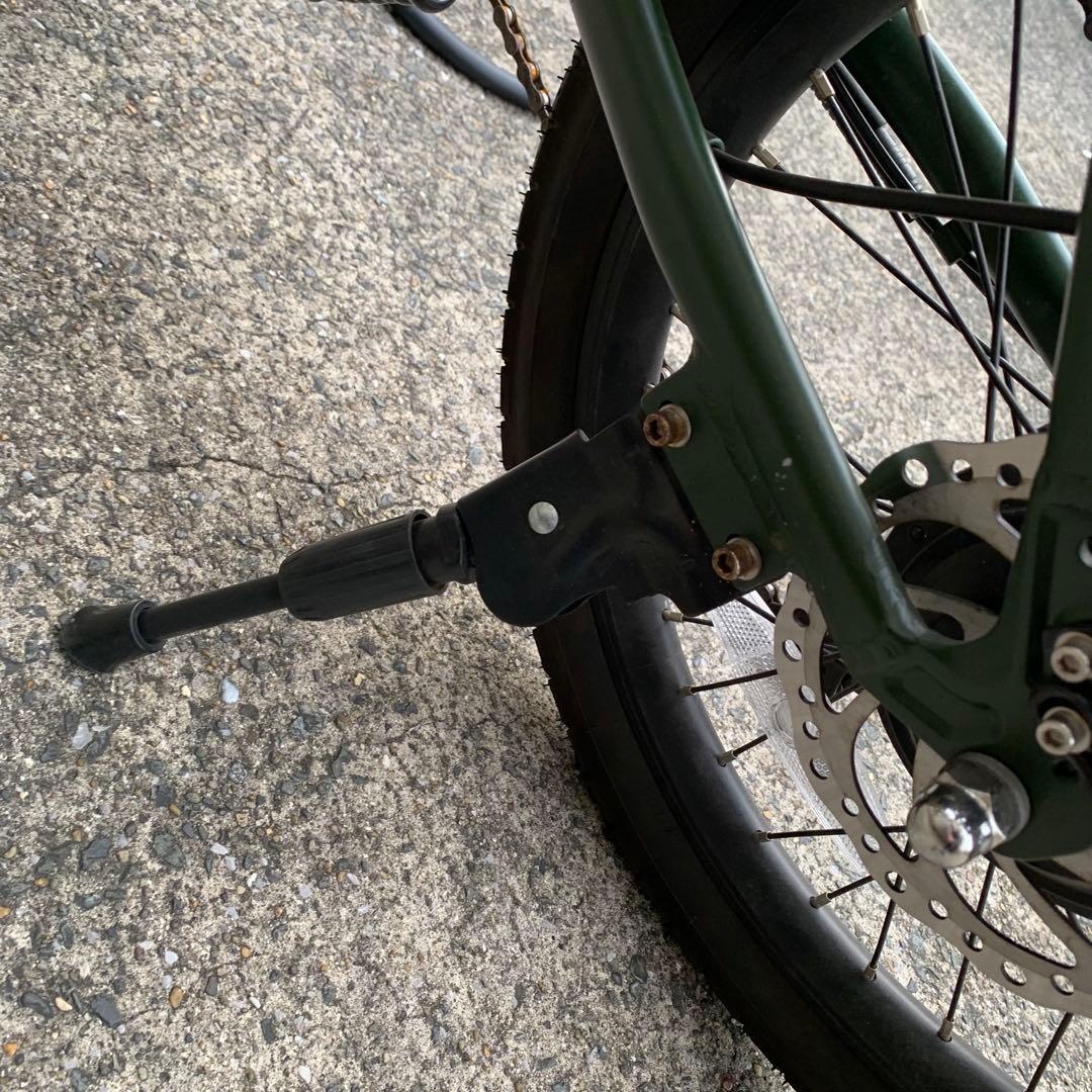 EENOUR 電動アシスト折りたたみ自転車 20インチ グリーンAIJYU BRIGHTFACE_UK