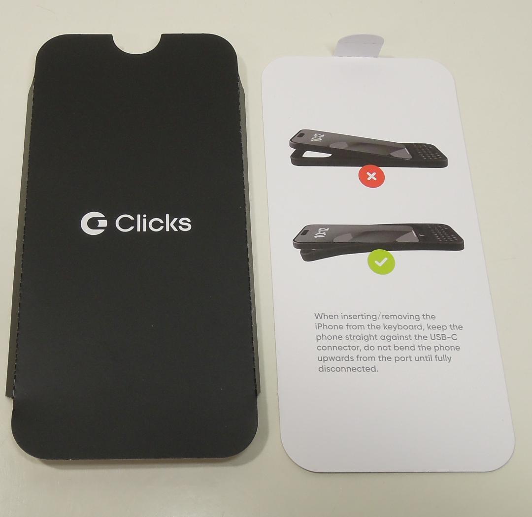◆Clicks Keyboard iPhone 16 Pro◆キーボードケース◆