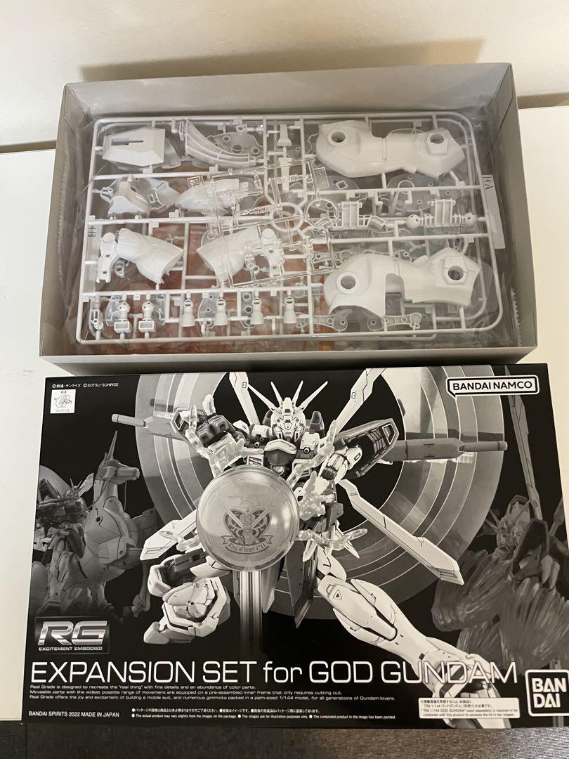 【未開封】RG ゴッドガンダム ・ゴッドガンダム用 拡張セット・デカールセット