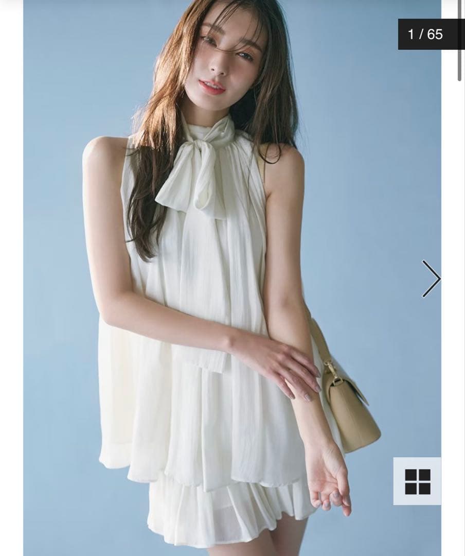 GYDA GD MOLD SIDE OPENスカートライクデニムワンピース GYDA GD MOLD SIDE OPENスカートライクデニムワンピース