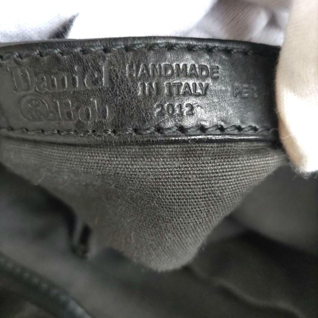 ★ダニエル&ボブ Daniel&Bob 黒トートバッグ ２wayショルダーバッグ