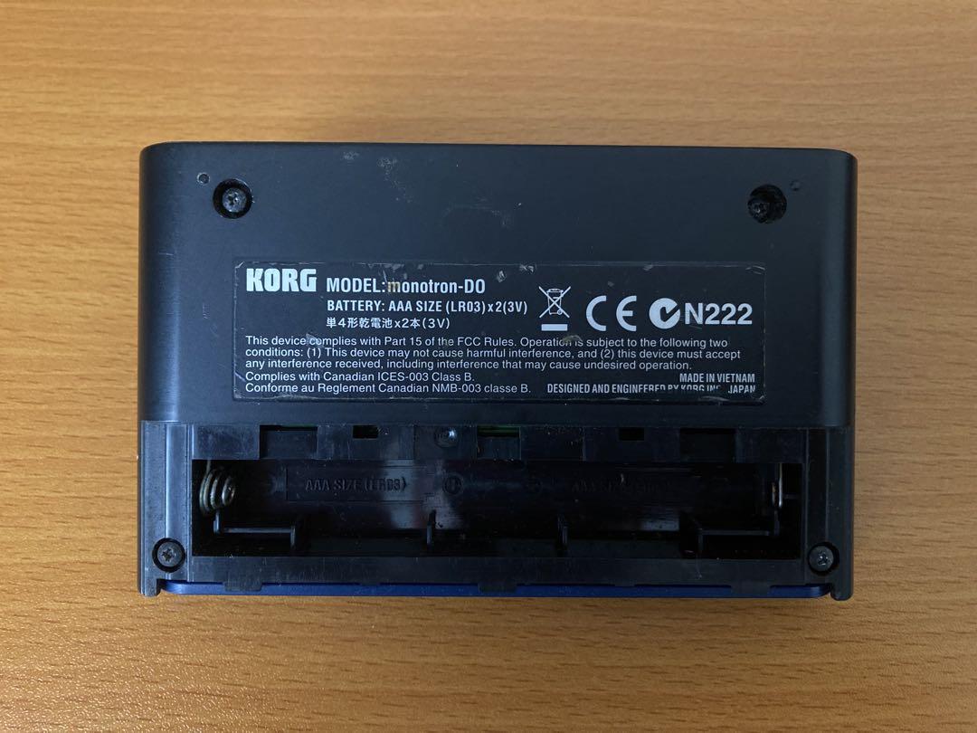 KORG Monotron シンセサイザー まとめ