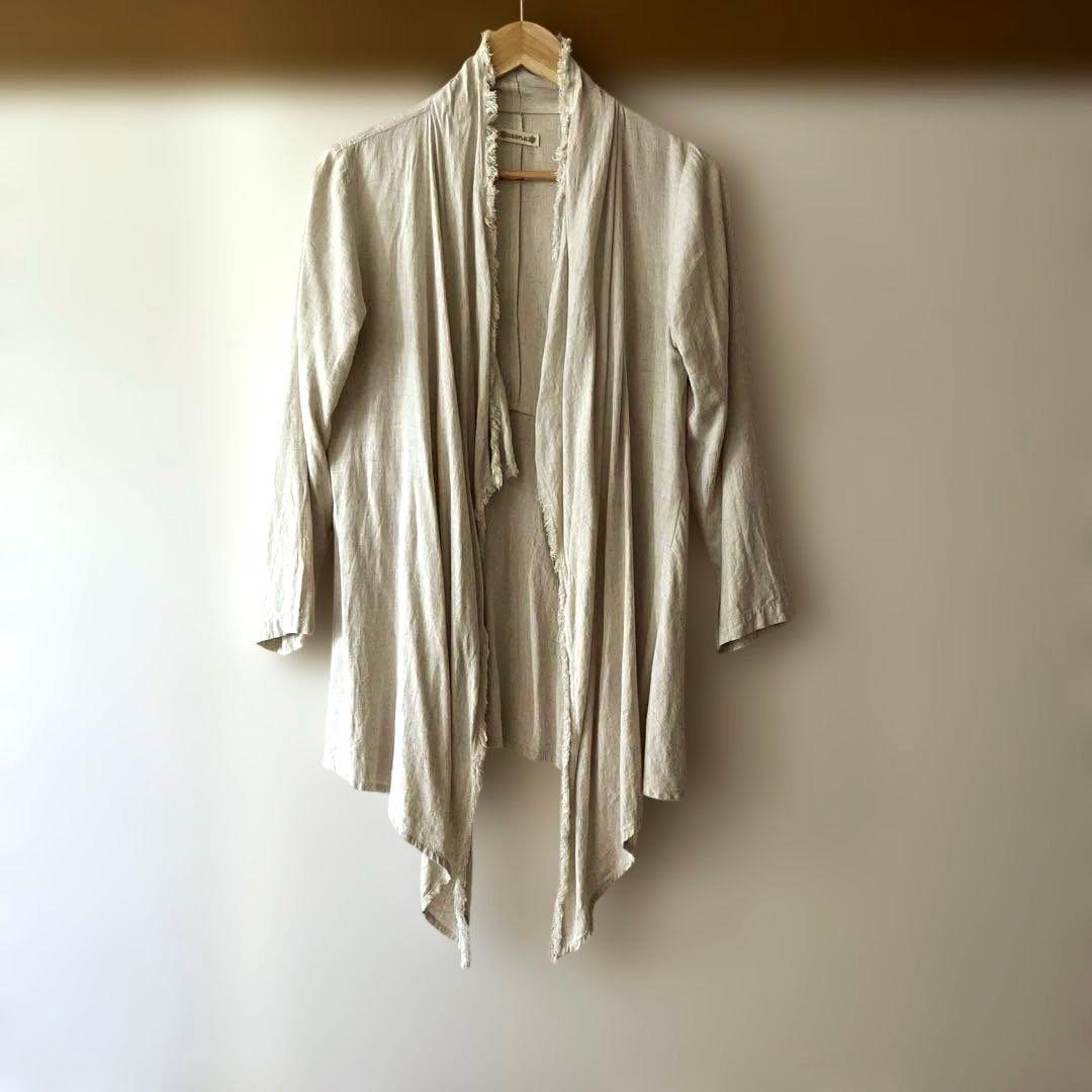 PAYAKA パヤカ　asana HEMP100% テロテロ 麻女カーディガン