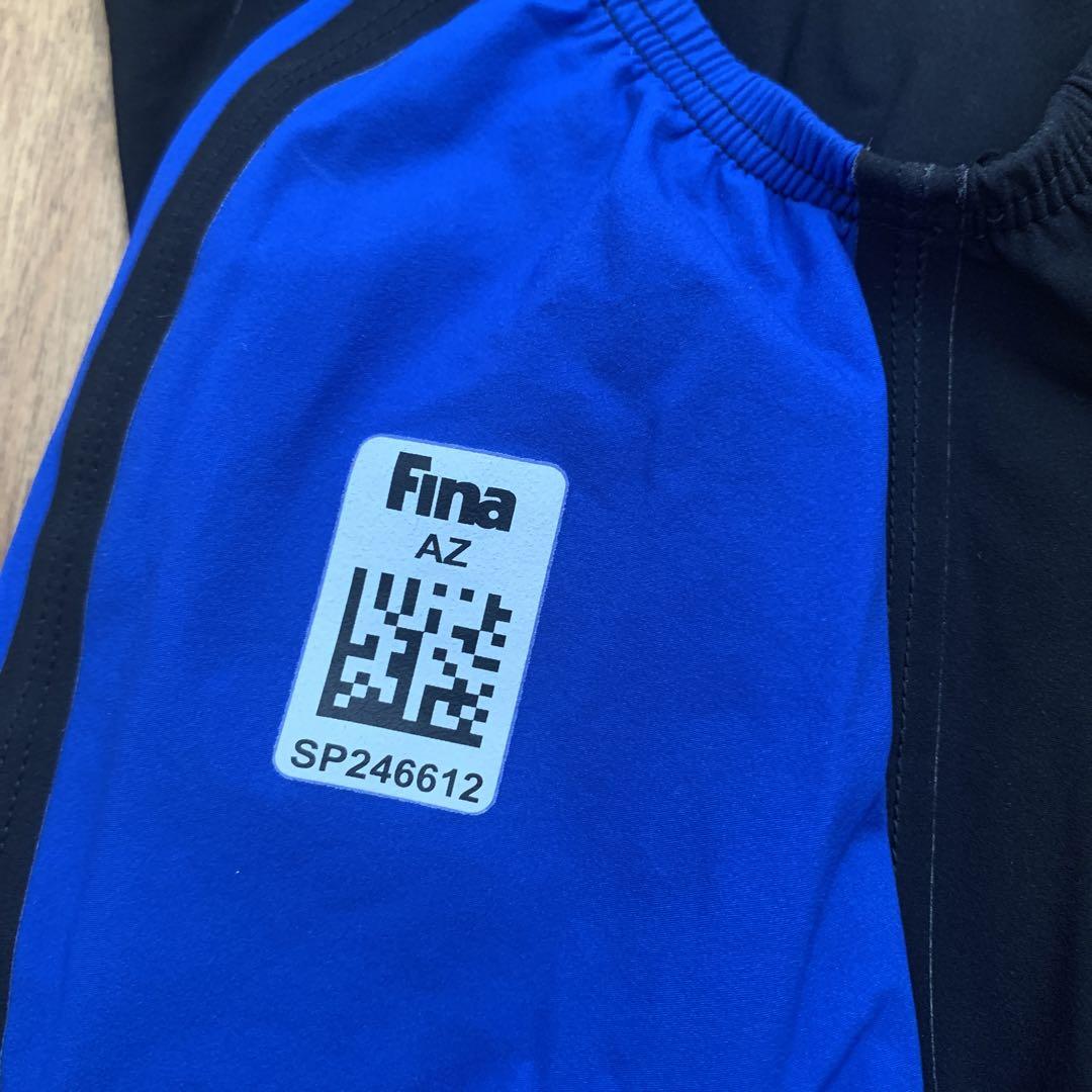 jss  Speedo FINA認証 水着  黒・青