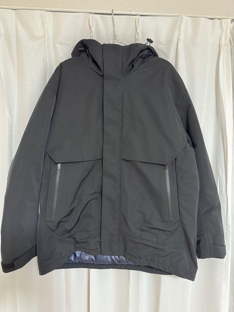 UNIQLO +J ハイブリッドダウンオーバーサイズパーカ　黒　L 12,000円