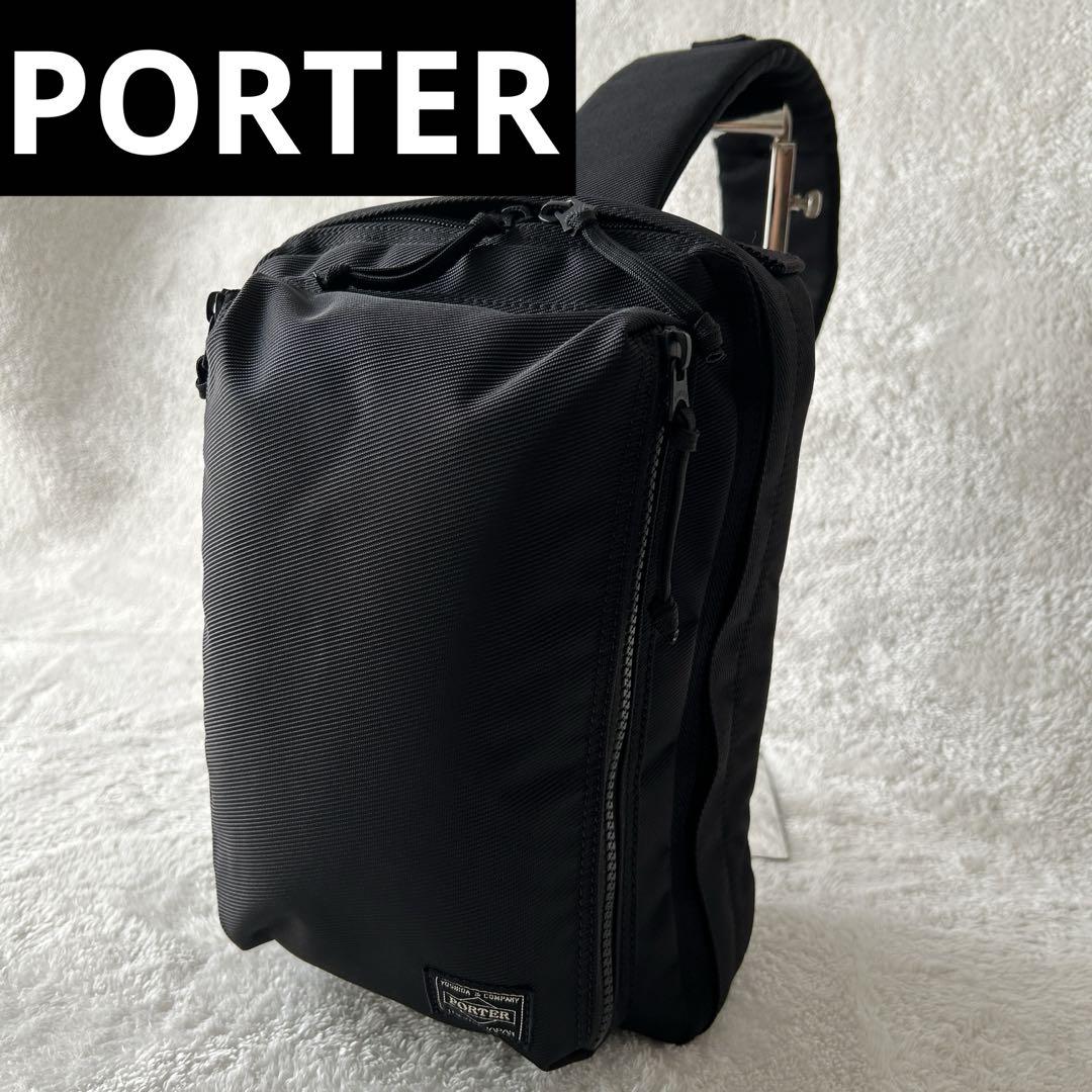 最終価格 未使用級 現行ポーター ユニット スリングショルダーバッグ ボディ 画像2