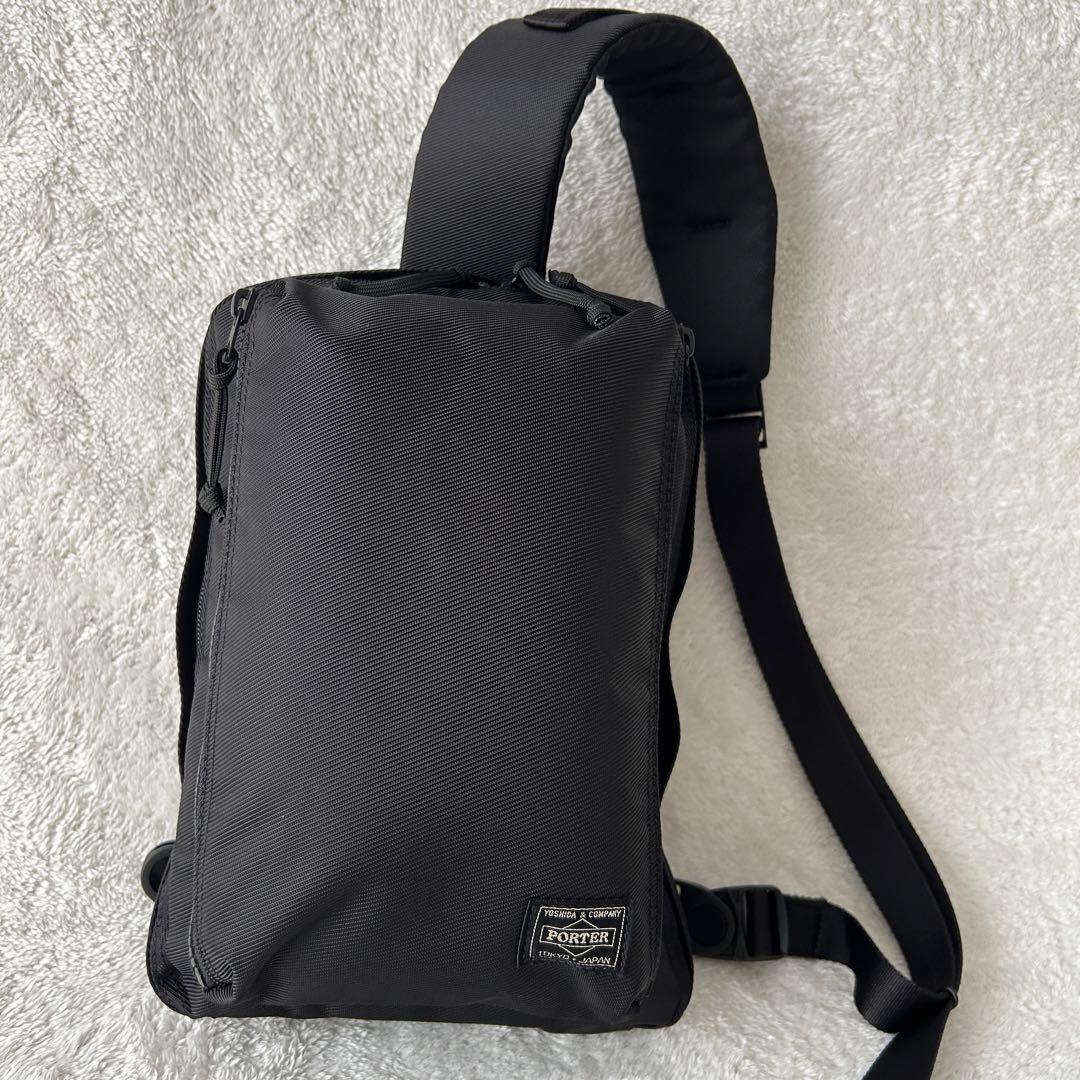 最終価格 未使用級 現行ポーター ユニット スリングショルダーバッグ ボディ 画像5