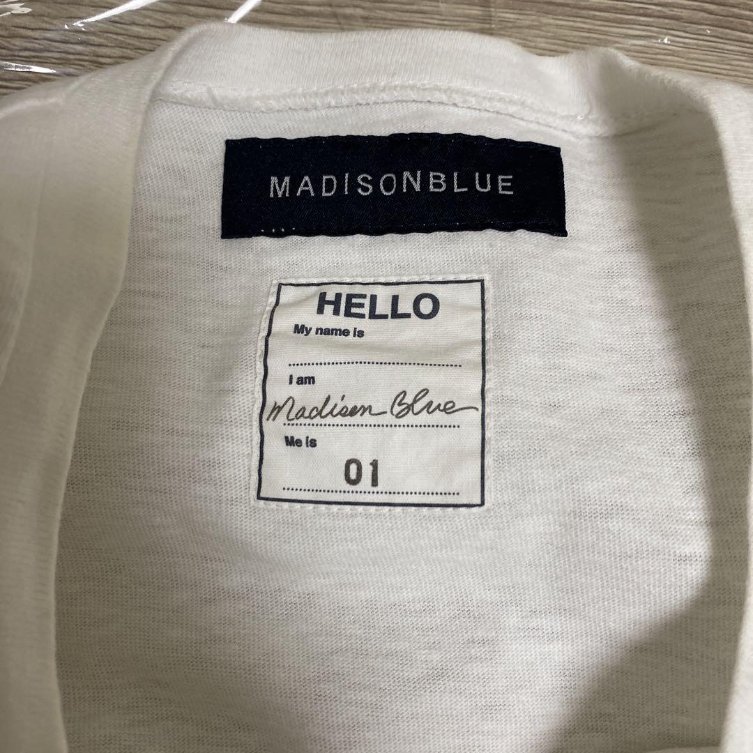 MADISONBLUE マディソンブルー Hello Tシャツ