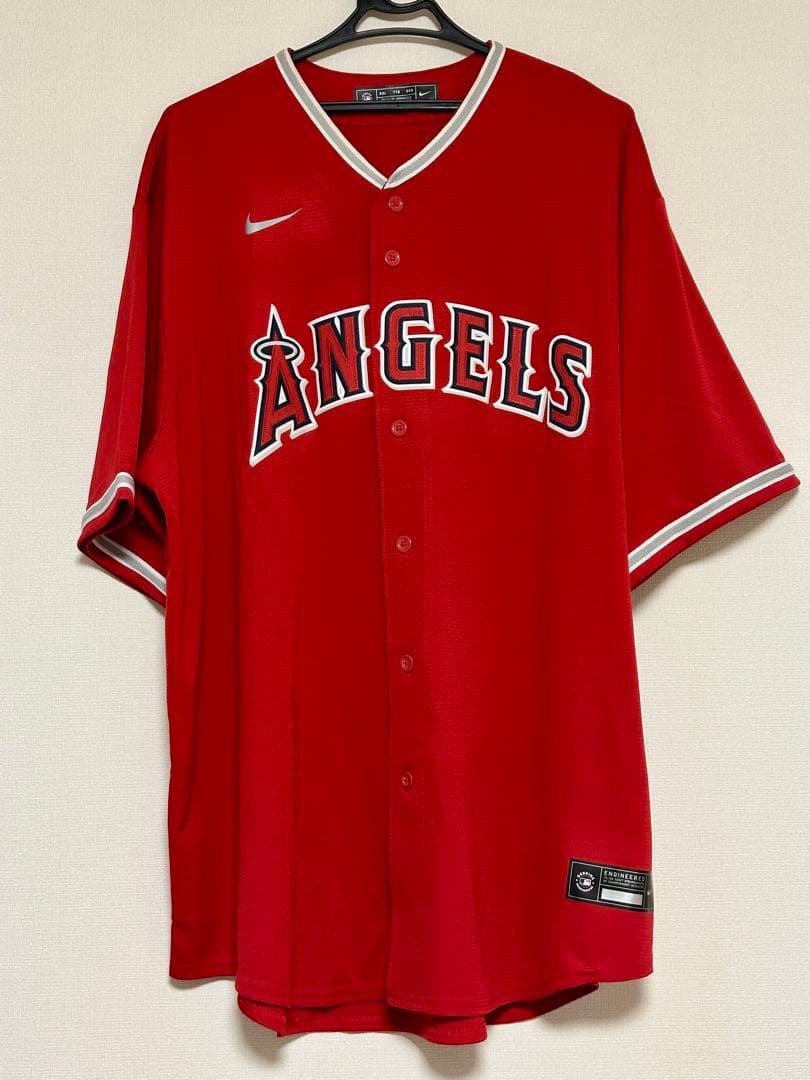 【正規品】大谷翔平選手 オルタネイトレプリカユニフォーム XXLサイズ 【正規品】大谷翔平選手 オルタネイトレプリカユニフォーム XXLサイズ