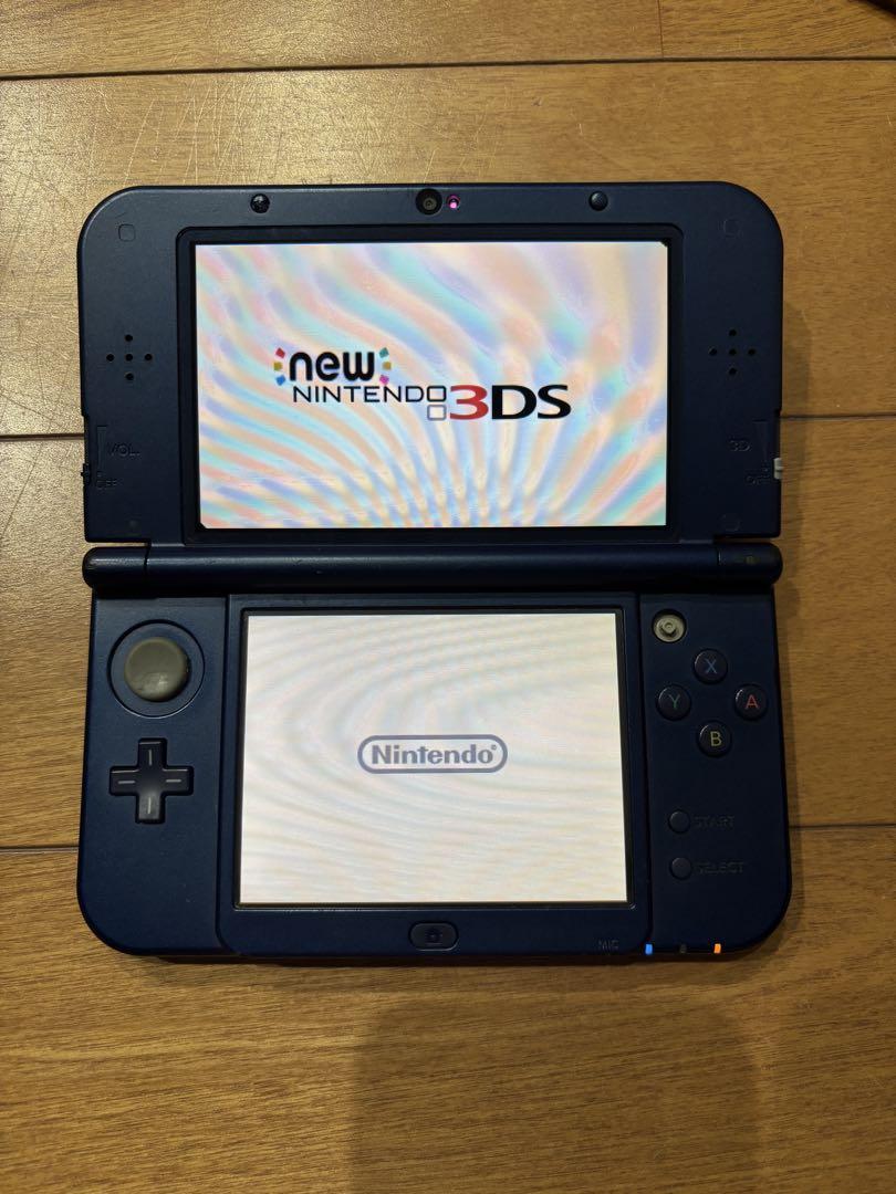 ニンテンドー3DS LL メタリックブルー