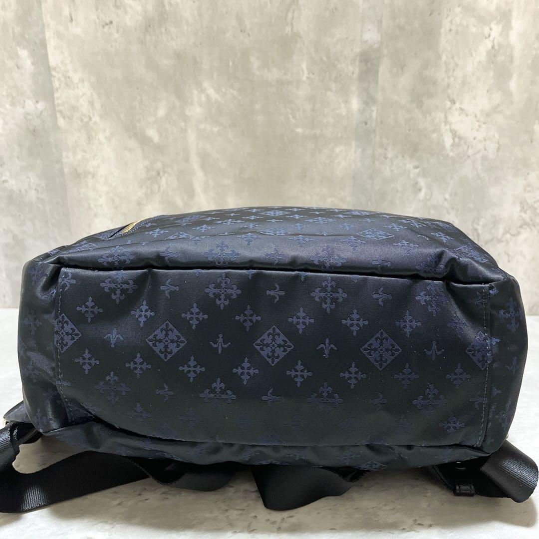 ✨美品✨ russet ラシット 総柄 モノグラム リュック ナイロン