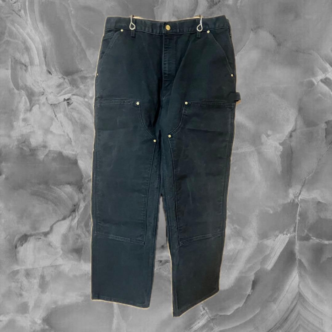 Carhartt ブラックペインターパンツ ダブルニーXL LL Carhartt