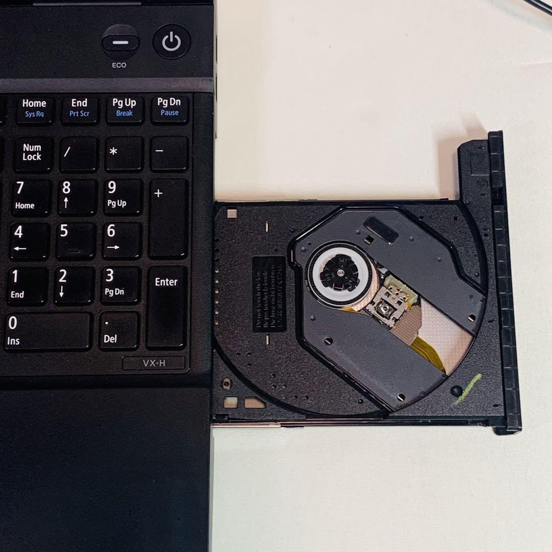 激安】高速SSD256GB✨オフィス✨ NEC ✨ブラック✨ノートパソコ