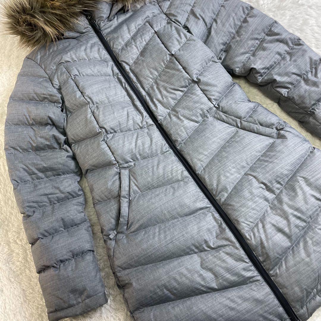 UNDER ARMOUR ダウンコート ロング　フード　グレー　SM