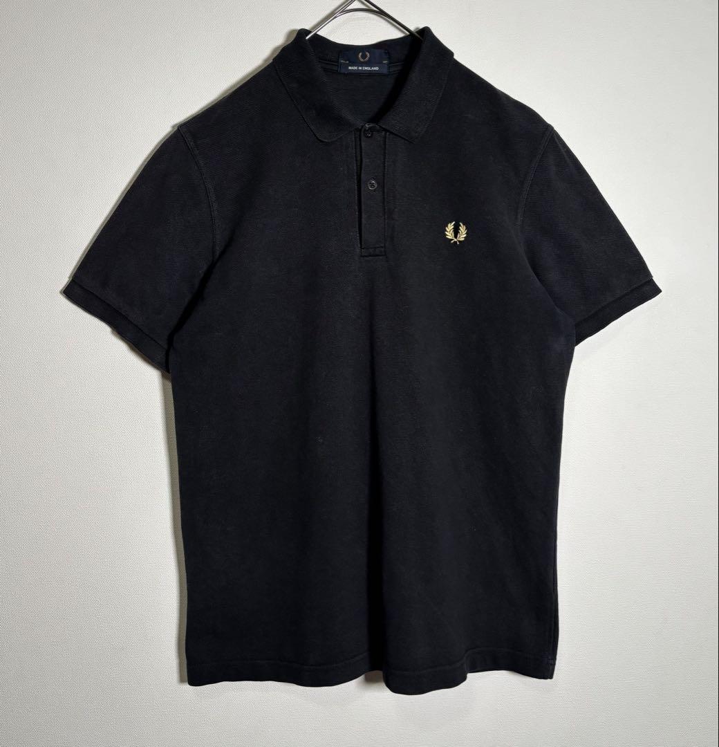 フレッドペリー ポロシャツ 黒 イングランド製 40 - M3 The Fred Perry Shirt - M3／イングランド製フレッドペリー