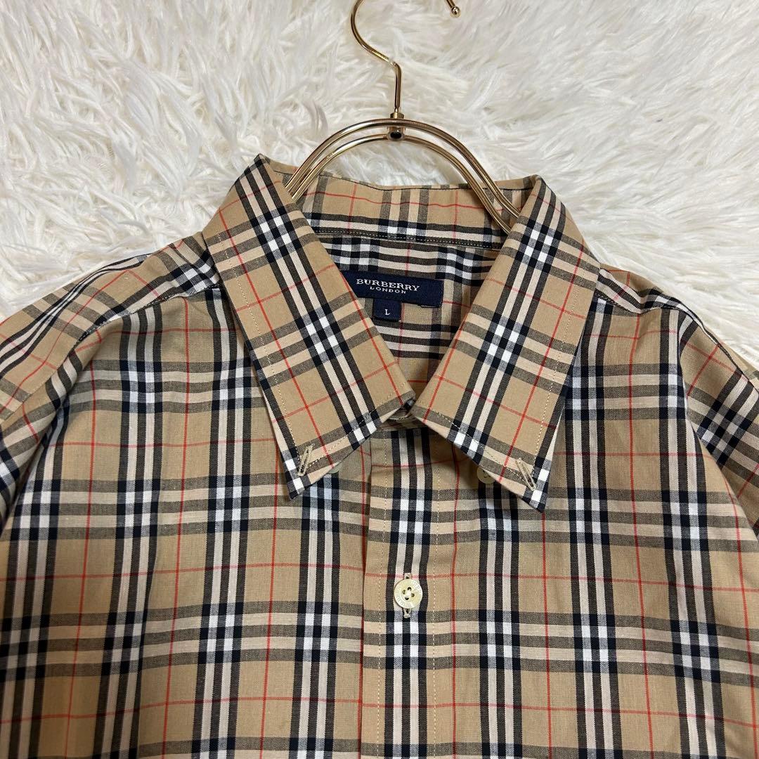 BURBERRY シャツ ノバチェック L BURBERRY シャツ ノバチェック L