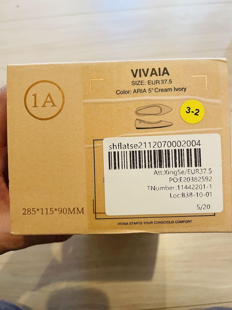 VIVAIA ポインテッドトゥ フラットシューズ　37.5