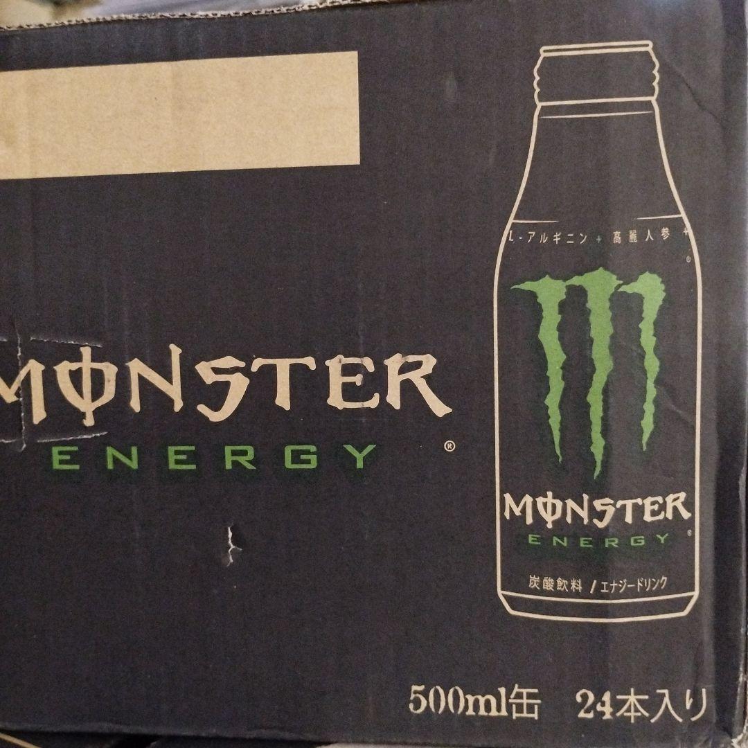 ⑦アサヒ飲料 モンスターエナジー ボトル缶 500ml×24本