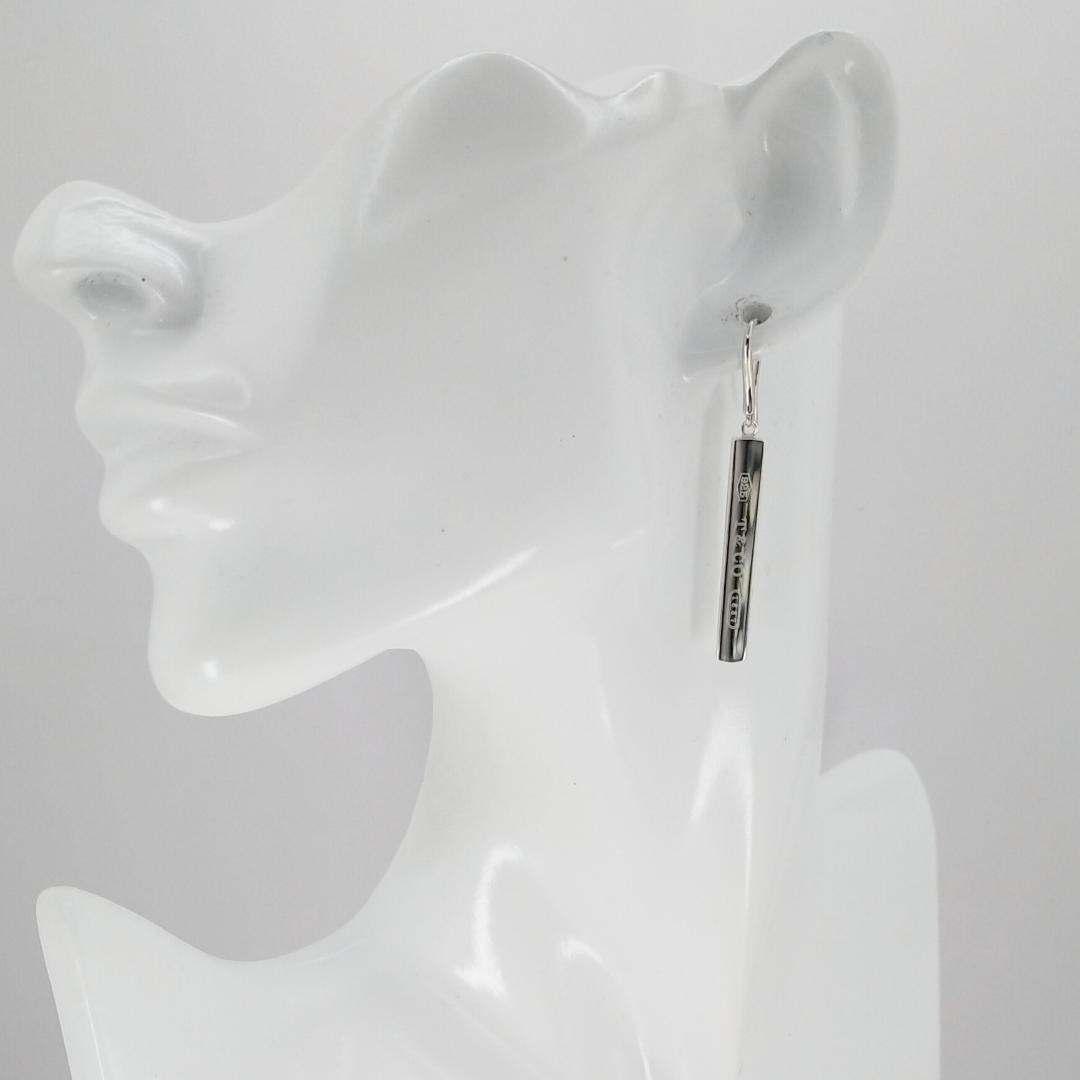 ★在庫一掃★【TIFFANY&Co.】１８３７　バー　フック　ピアス　1629