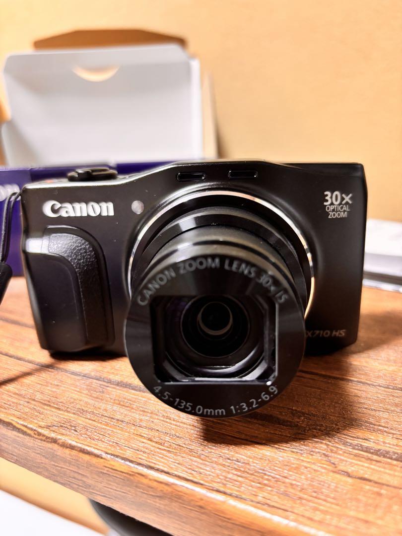 ［美品］Canon デジタルカメラ PowerShot SX710HS ブラック