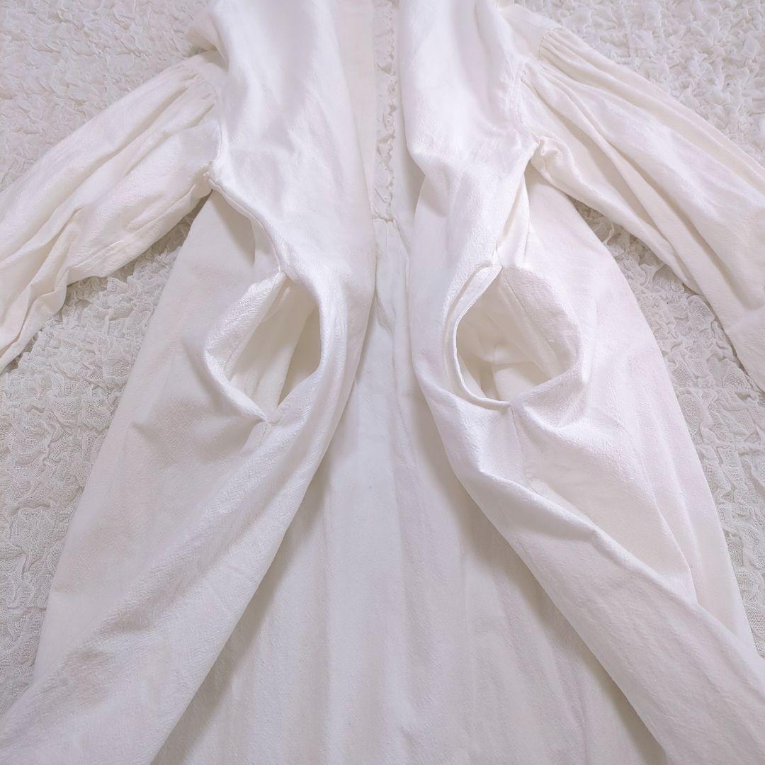 MEDE19F メデジュウキュウ ヴィンテージライク ネグリジェ風ワンピース L