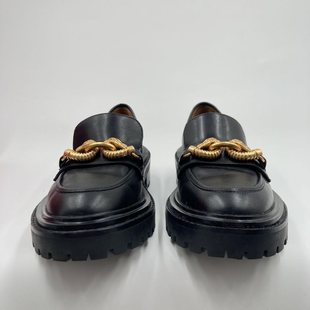 極美品24cm TORY BURCH JESSA LUG SOLE LOAFER