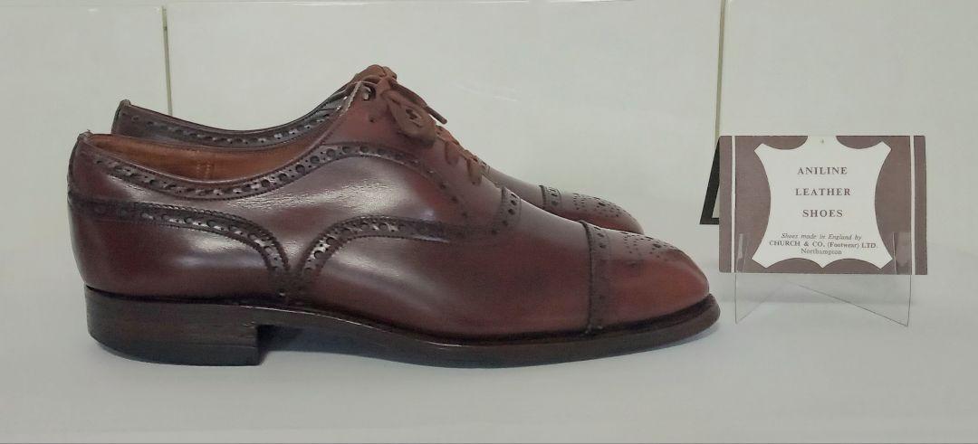 超一流品　チャ―チCHURCH　イギリス製size5.5（日本25.0）希少品