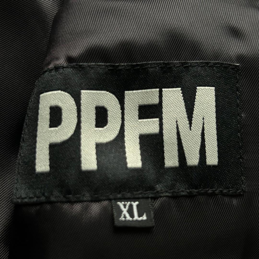 ★大きいサイズ XLサイズ★ PPFM ナポレオンジャケット 銀ボタン 黒