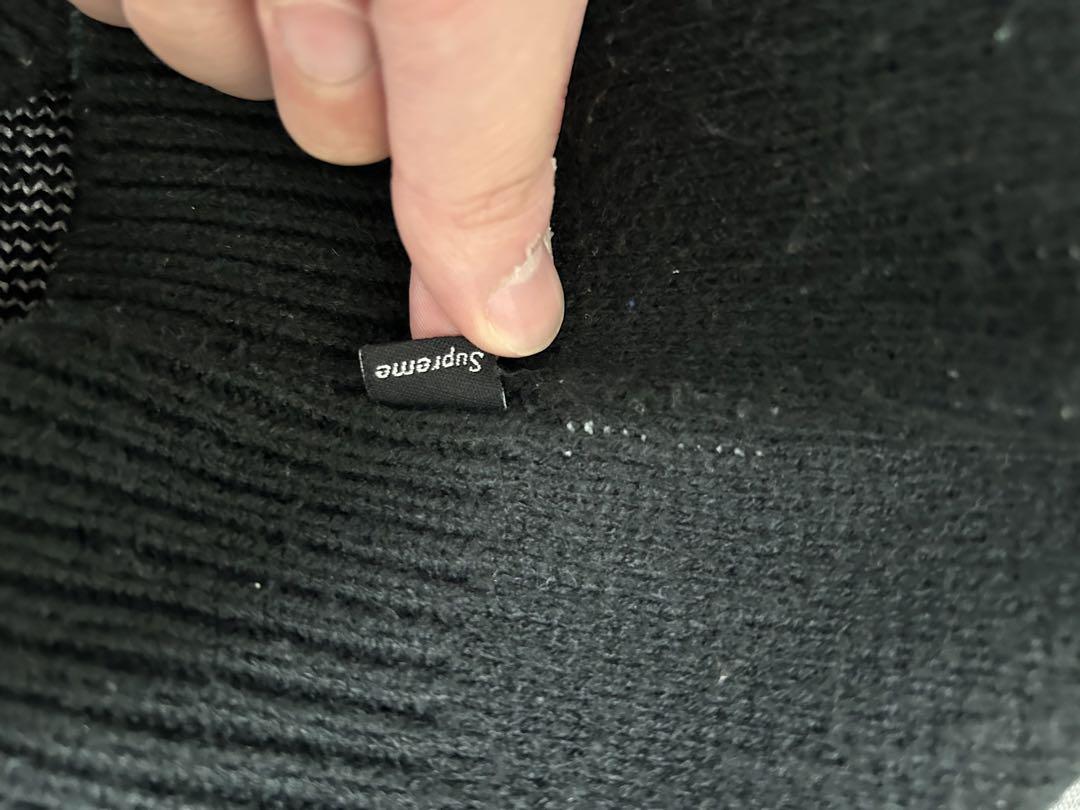 Supreme × NIKE Swoosh Sweater Black Sサイズ