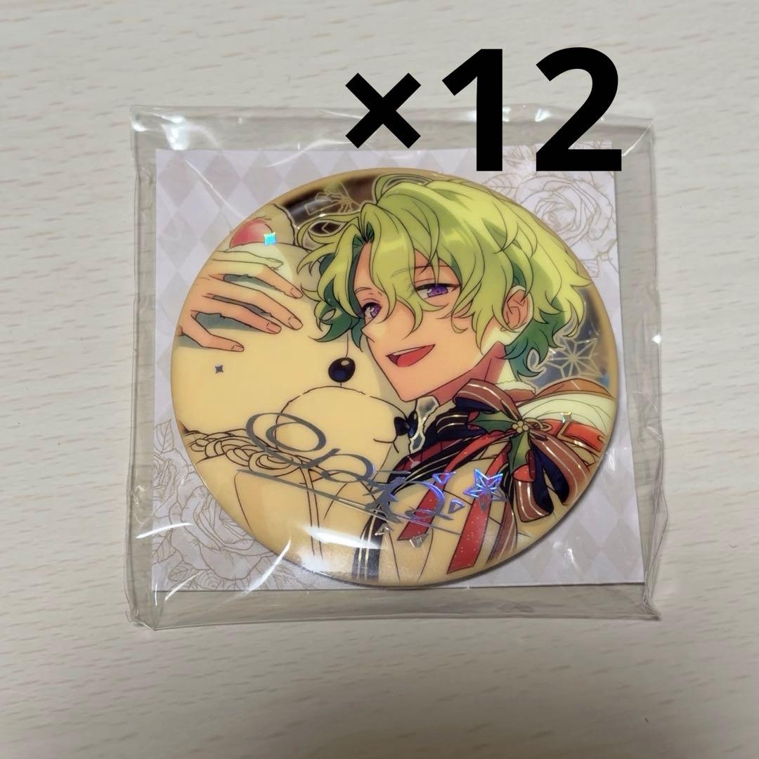 あんスタ 巴日和 缶バッジ 中国 あんスタ 中国 盛放缶バッジ 巴日和 ホワイトベア 12個 缶バッジ