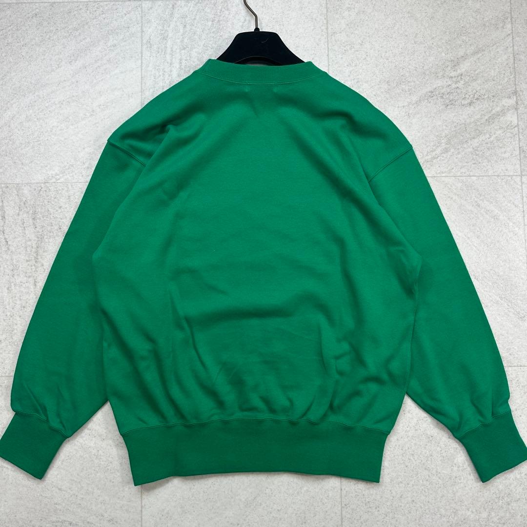 美品【イヴサンローラン】スウェット プルオーバー 刺繍 ラインストーン ロゴ