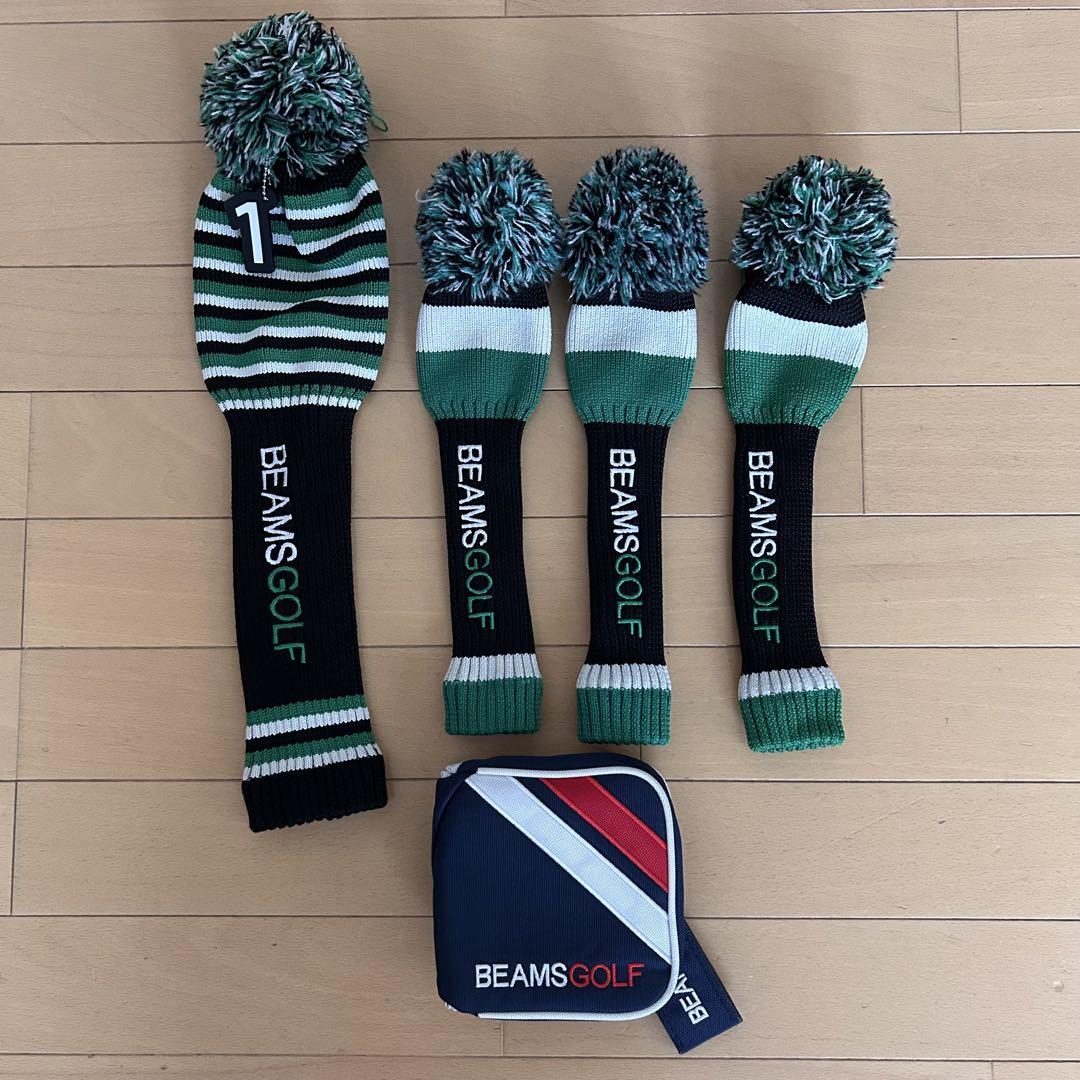 BEAMS - BEAMS ヘッドカバーセット BEAMS GOLF（ビームス ゴルフ）NSG-NYLON OX ヘッドカバー