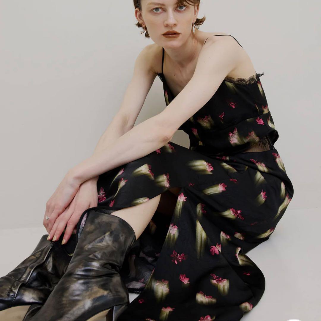 ameri vintage CLARA SATIN CAMI DRESS - メルカリ