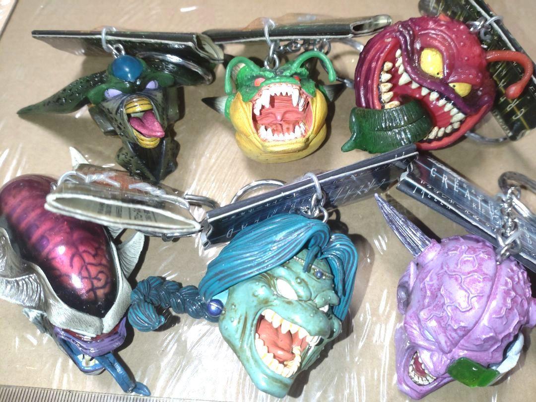 ドラゴンボール改　クリーチャーズヘッドキーホルダー6種