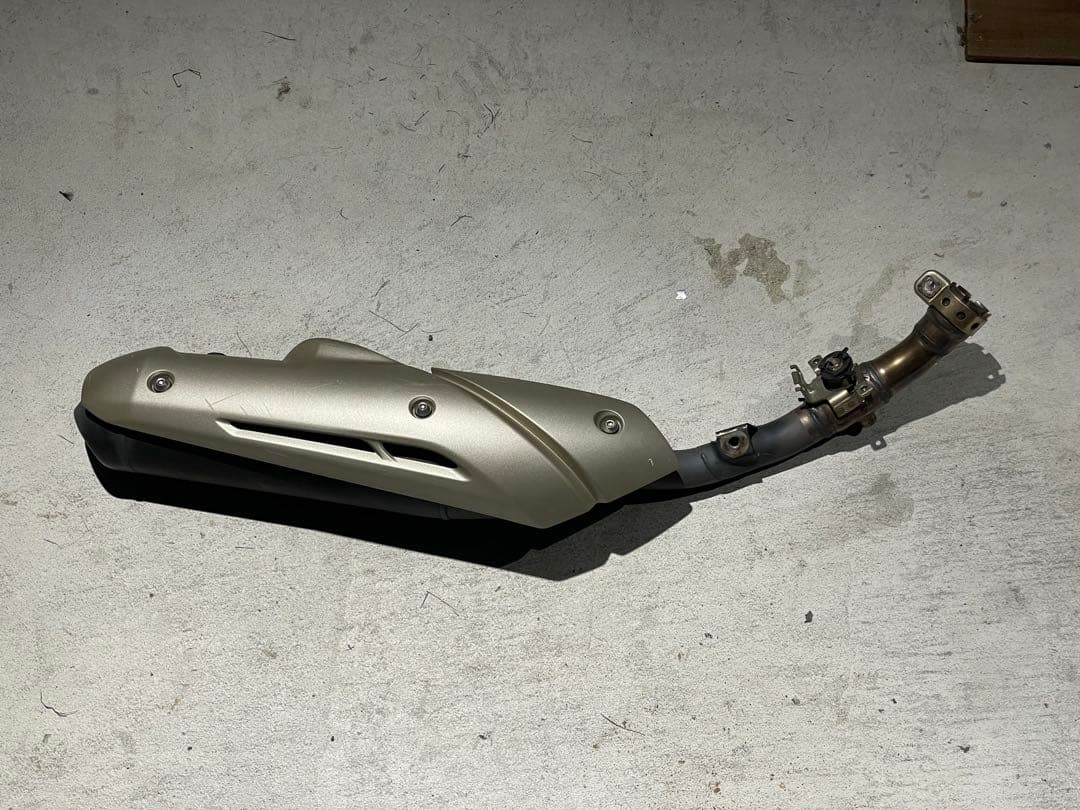 WR250R WR250X 純正マフラー　サインサー